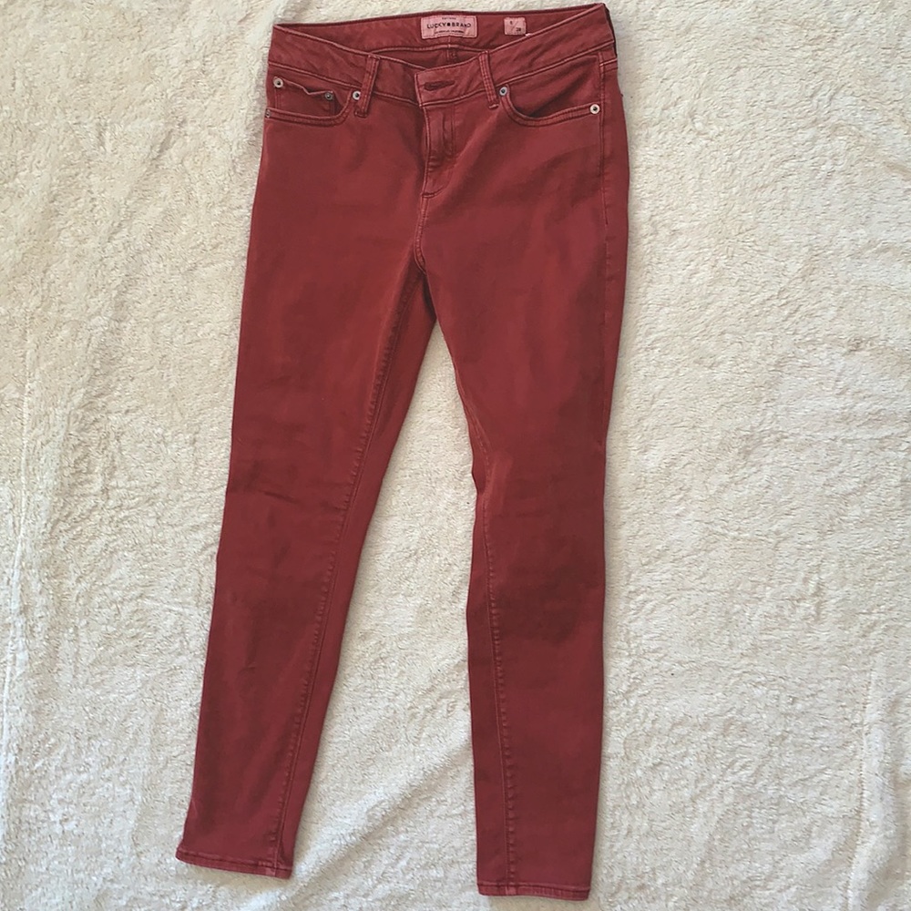 Lucky Brand Mid Rise Lolita Skinny Jeans